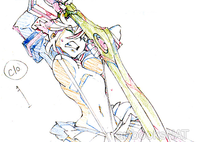 grimphantom:  artbooksnat:  Kill la Kill (キルラキル) animation layout corrections