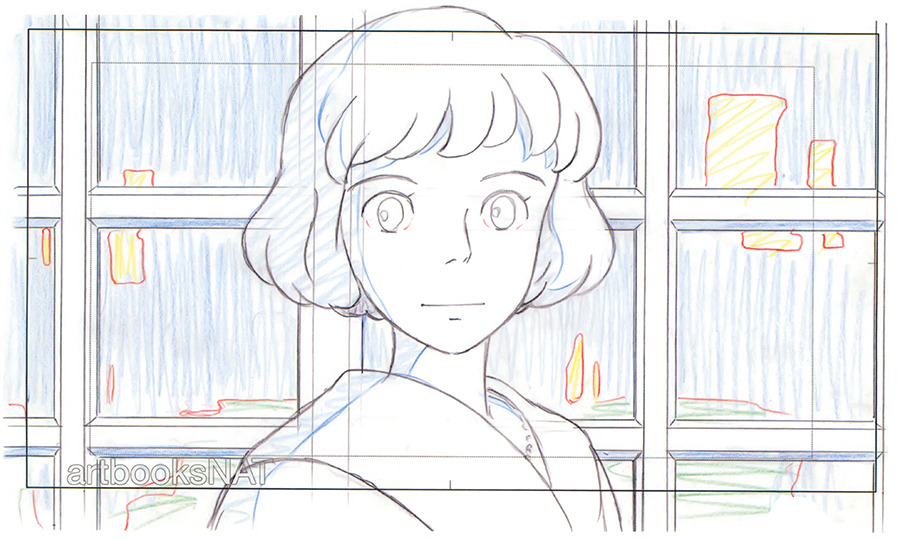 Studio Ghibli animation layouts from The Wind Rises (風立ちぬ), illustrated