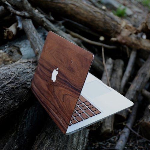 goodwoodwould - life1nmotion - Real Rosewood Macbook Skin by...