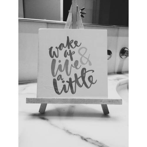 Wake Up & Live a Little✨ #life #quote #typoshop #motivation #motivationalmonday #adventure #vsco