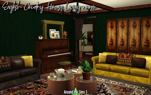 Around the Sims 3 | English country house livingI fell in love with a picture of the @thenordroom th