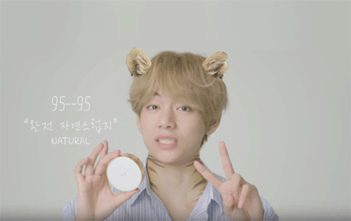 hybrid au: what if Tae was an actor in an ad for carnivore hybrid vitamins