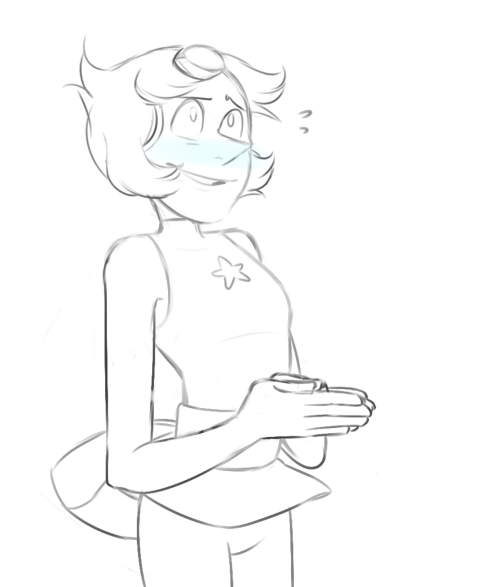 jeelibeeli:a blushy pearl i had sitting around