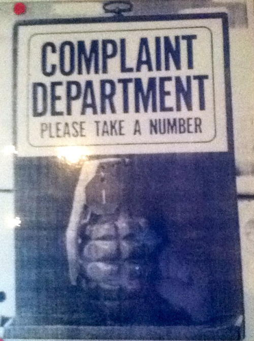 complaints