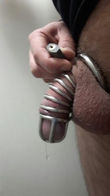 Wanabcuckd:  Tears Of Chastity  @Snowbunny147 