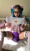 dollxhunter:Cum celebrate my first year anniversary of being an abdl cam girl on