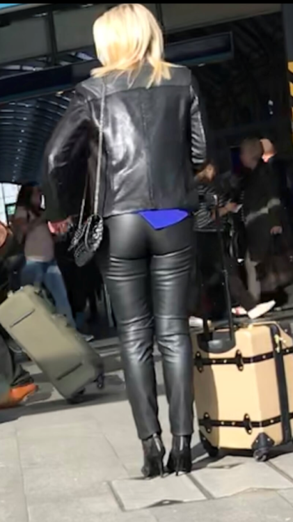 Leather candid