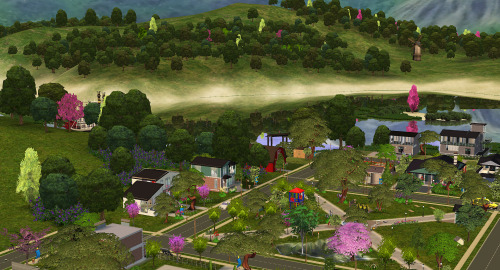 Welcome to Silver Springs!This is the first time I’m building my own neighbourhood from scratch and 