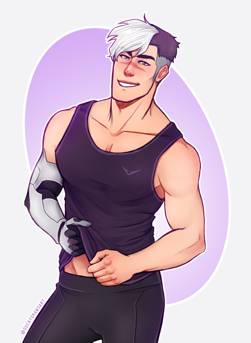 duckydrawsart: Shiro for @zillabean, who was kind enough to do a trade with me Thank you so much! I&