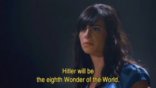 Hitler’s eighth Wonder of the World made with monuments, in Danger 5, I Dance For Hitler, 2012