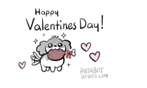 bfgfs:  Happy Valentines Day! Don’t feed your dogs chocolate!