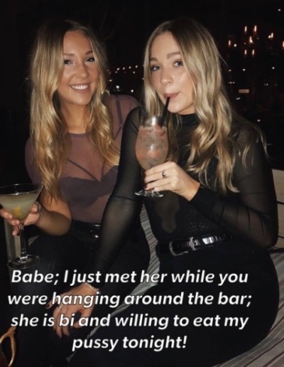 yepyepyep99:Always fun to watch your wife pick up a hot girl knowing you get to watch