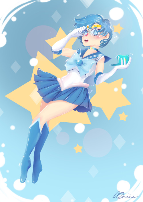 cristina-jane: Sailor Mercury!! Smart and kickass, definitely one of my favs!