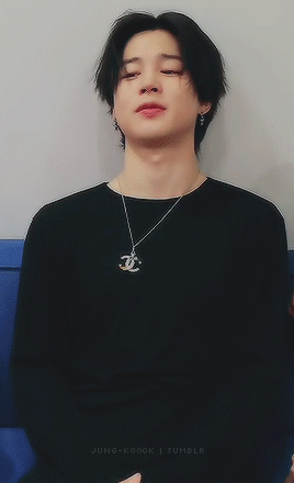 Black Haired Jimin In All Black Outfit Hits Differently