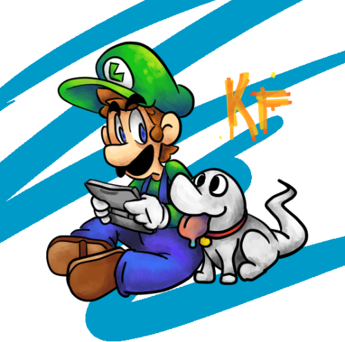 kirafrog:drew a new sticker for my redbubble !