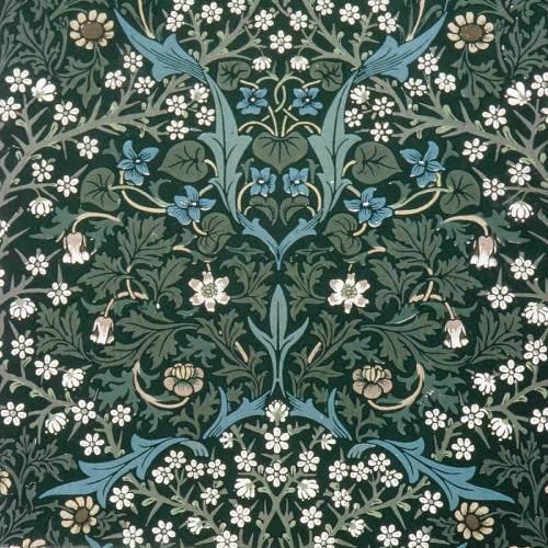 arthistoryminor:Mixed Textile Designs // William Morris // Late 19th Century “Have nothing in your h