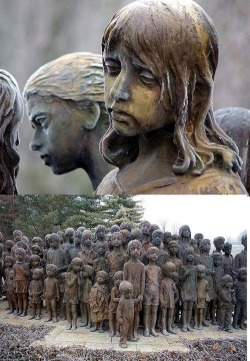 kv96ic28:  On 2 July 1942, most of the children of Lidice, a small village in what was then Czechoslovakia, were handed over to the Łódź Gestapo office. Those 82 children were then transported to the extermination camp at Chełmno 70 kilometers away.