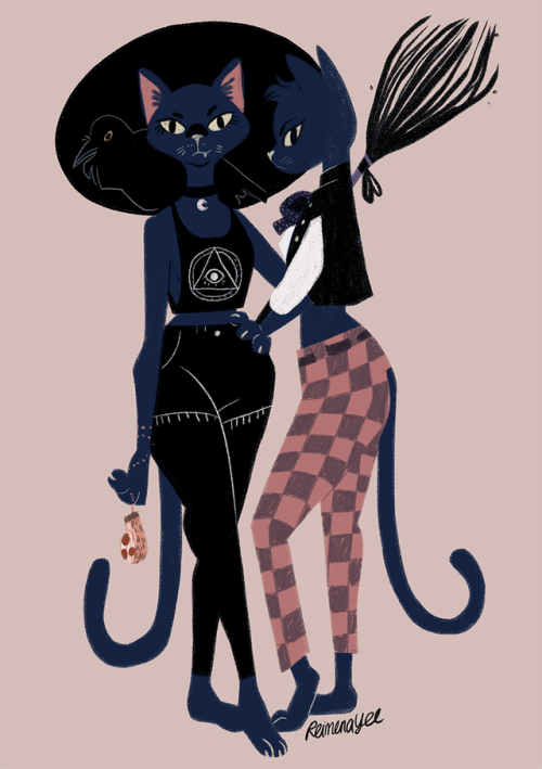 reimenaashelyee: Witch’s Apprentice, Sabbath Sisters and Nekomancy