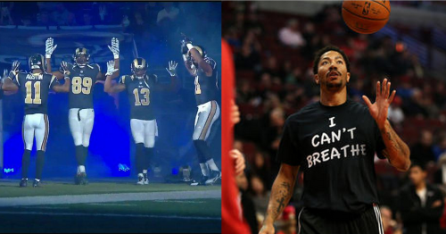 attndotcom:#ICantBreathe is sweeping the nation. | attn: Professional Athletes Are Sick and Tired of