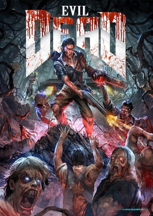 Artist Pedro Sena (Lordigan) created a fantastic Evil Dead homage poster in the style of t