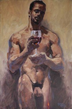 art4gays:  solofrench:  Red wine pleasure
