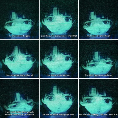 notesfromthebluebird - - “Serial Experiments Lain” , Ryūtarō...