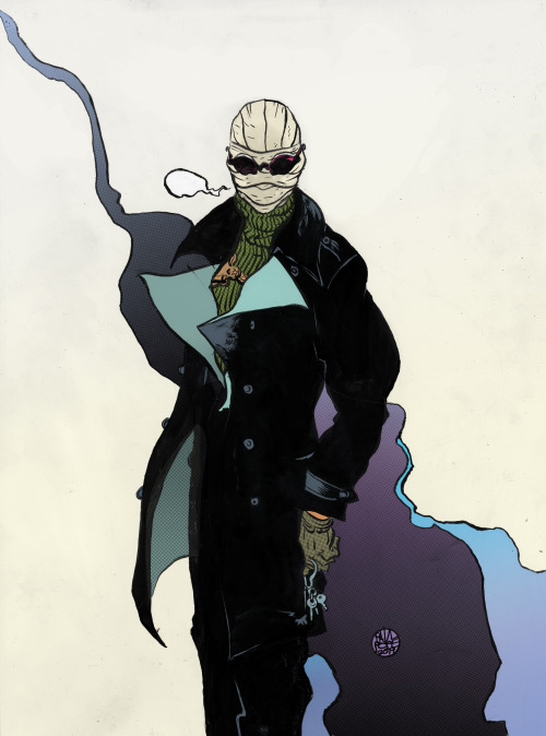 Works by Paul Pope colored by me.