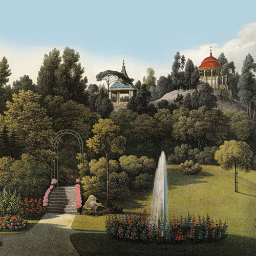 Hermann Prince Pückler-Muskau, Gardens of Castle Muskau, plates from his book about landscape garden