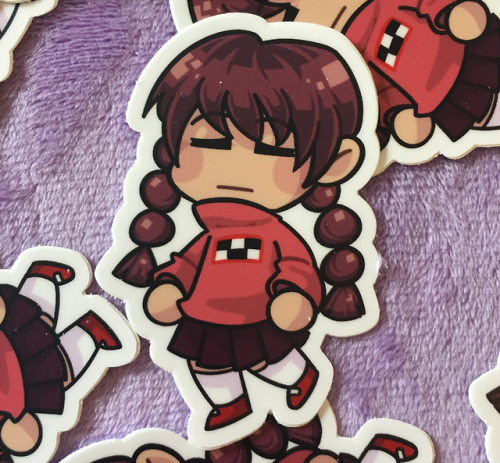 Reopened our etsy shop with some NEW STICKERS!! I’m very excited for these!! >> ETSY / REDBUBB