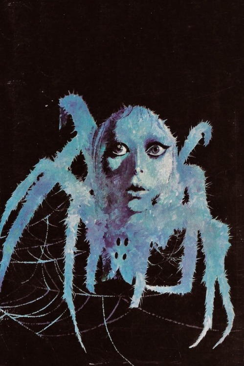 Henri Lievens cover art for The Spider (1969).