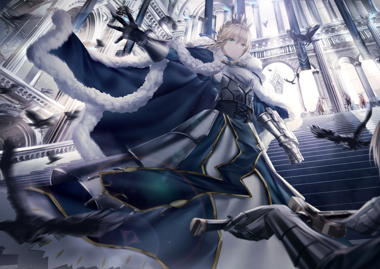 Anime Pop Heart 純白可憐 騎士王 Arturia Fate Grand Order