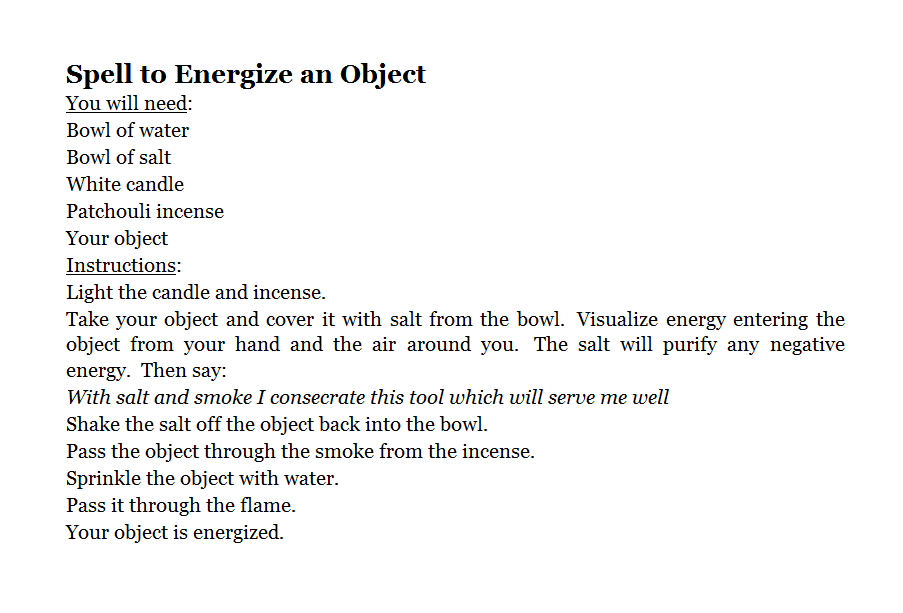 aerienette: Simple Energy Spells … εїз 