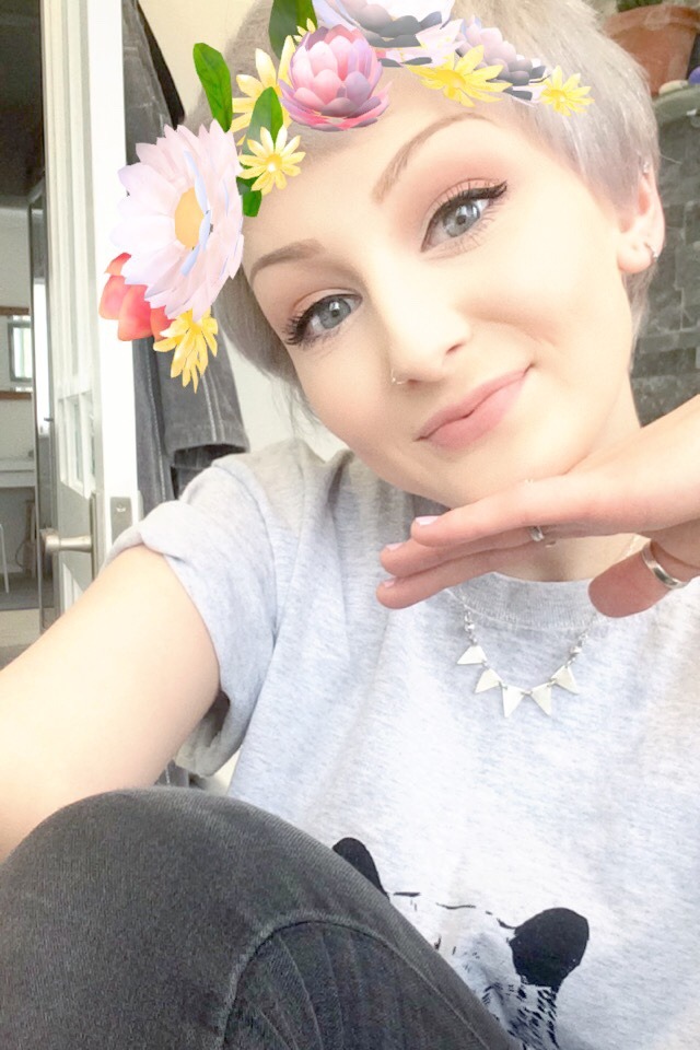e-ps:  Really anxious cause I’m off to Newcastle but my bear tshirt and this filter