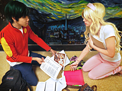rufiozuko:  cafededuy:  American Dragon: Jake Long Cosplay These are some of the shots taken. There will be more! Photographer: Becky Meza Edited by Duy Truong PhotographyJake Long: Duy Truong Cosplay Spud: Seki Cosplay Trixie: Danielle Rose: Megan
