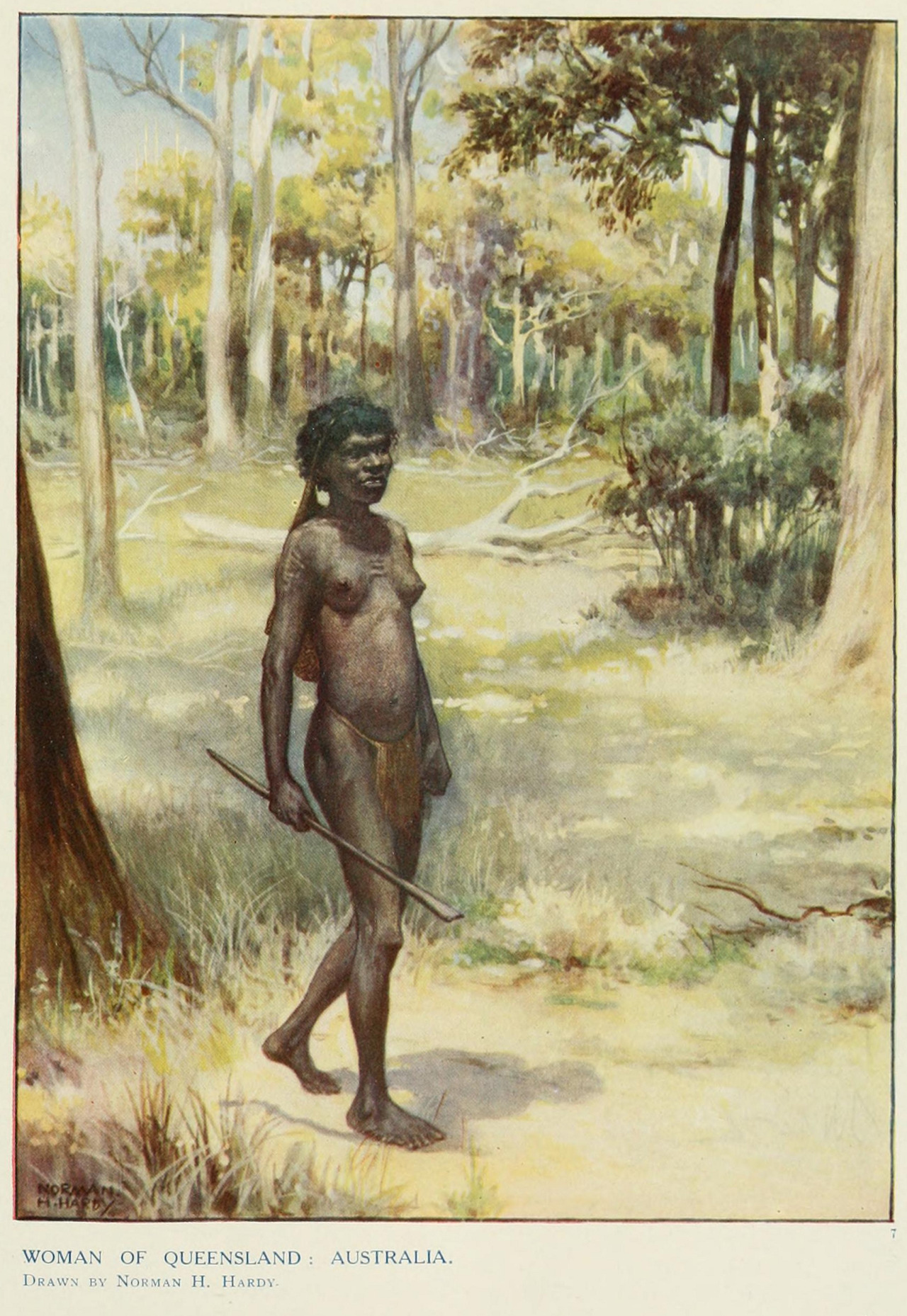Australian woman, from Women of All Nations: A Record of Their Characteristics,