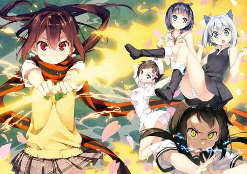 kuzira8:  5 nenme no houkago isone kotoha kantoku megane nanami ao nurse pantsu shimapan thighhighs v juri f yarisakura hime yozakura quartet | yande.re