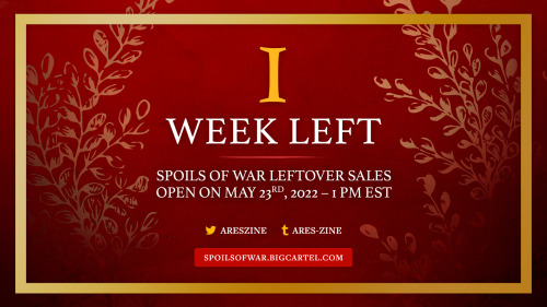 One week left until our final leftover sales open!  Can&rsquo;t wait to know what&rsquo;s in