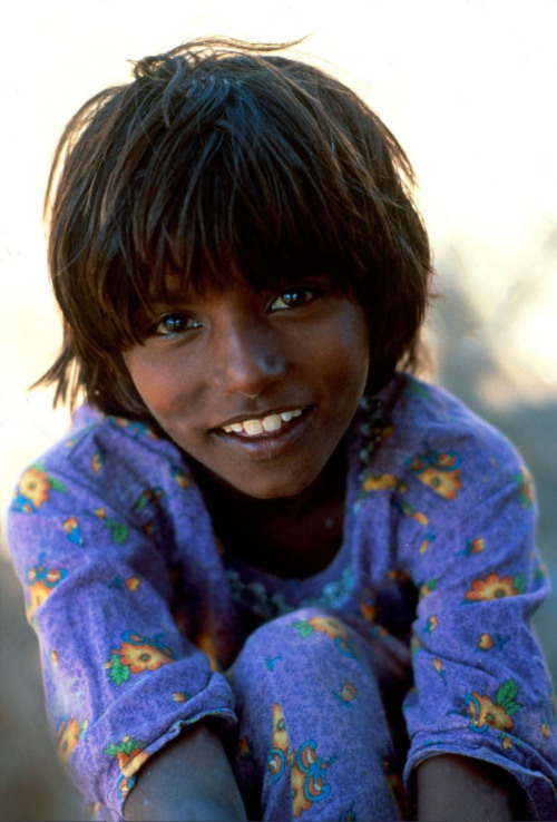 Afghan refugee girl in Quetta, Pakistan.