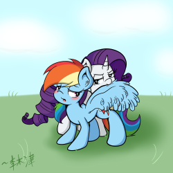 theonlycottoncandy:  Another commission for Sapphire-eye Rarity  x3 &lt;3