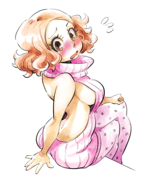 Porn photo rafchu:Sweet Haru from Persona 5!She’s