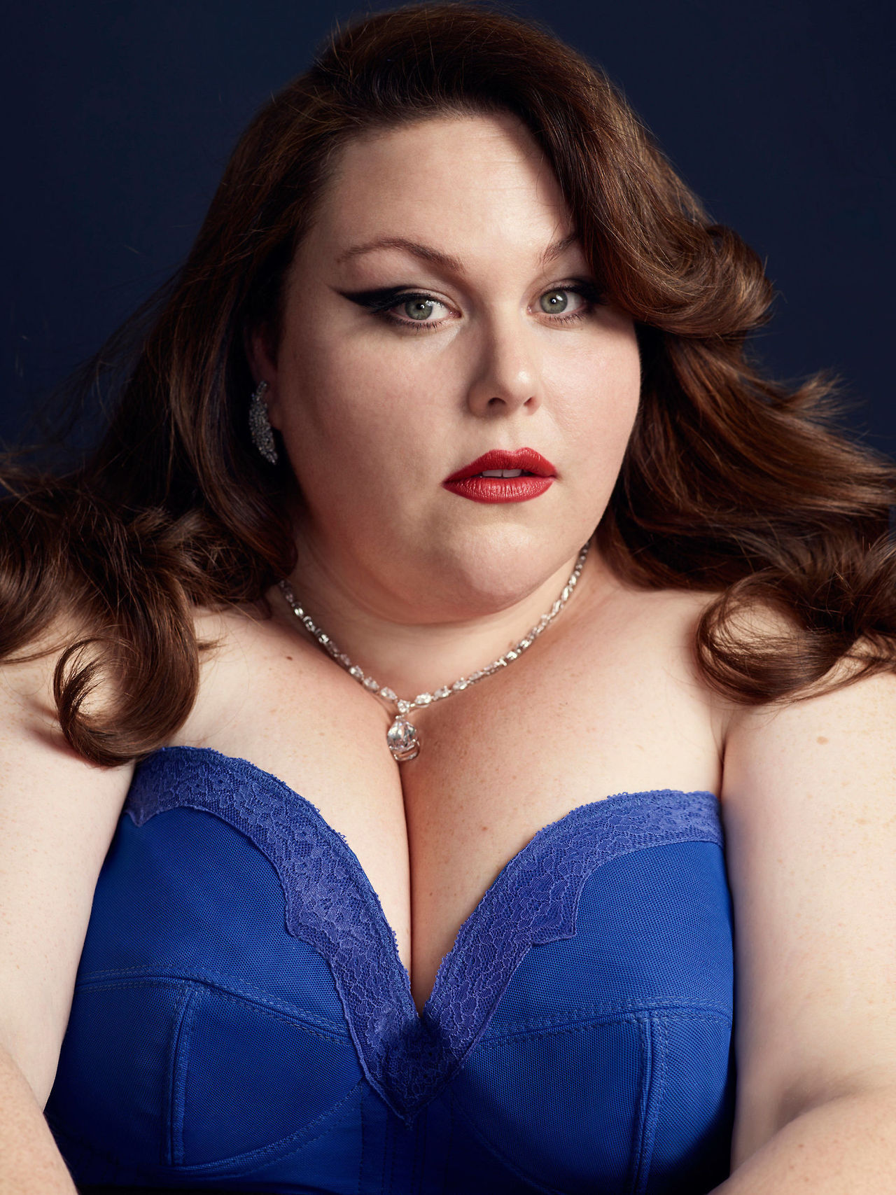 thetriniprincess:Actress Chrissy Metz, star of NBC’s This Is Us for Harper’s