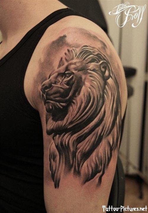 tattooedbodyart:  46 Awesome Lion Tattoos Ideas: http://dopily.com/46-awesome-lion-tattoos-ideas/image