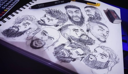 Face sketches I did.Check Me Out: Tumblr | Instagram | Twitter | Store 