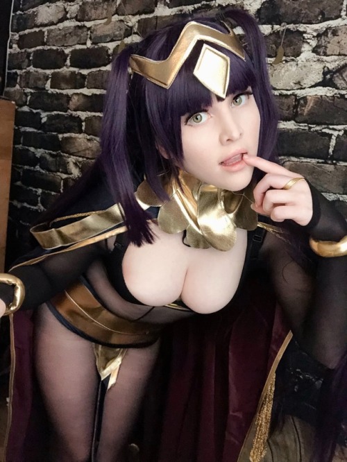 nsfwfoxydenofficial: “You disobeyed me.. but I’m feeling generous.. I’ll let it slide this once.” 🖤  ‬ ‪Selfie set of the month will be Tharja from fire emblem!   ‬ ‪This selfie set will feature a handful of lewd selfies and tons of