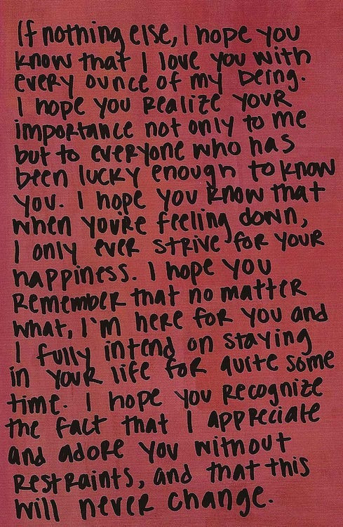thelovenotebook:  EVERYTHING &lt;3 