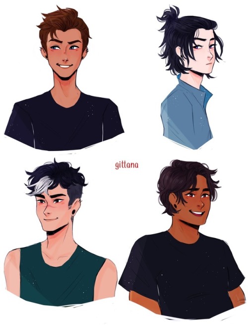 gittana:some voltron boys (with new haircut, i must add)