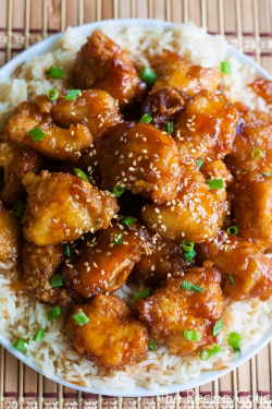 verticalfood:  Baked Sweet and Sour Chicken