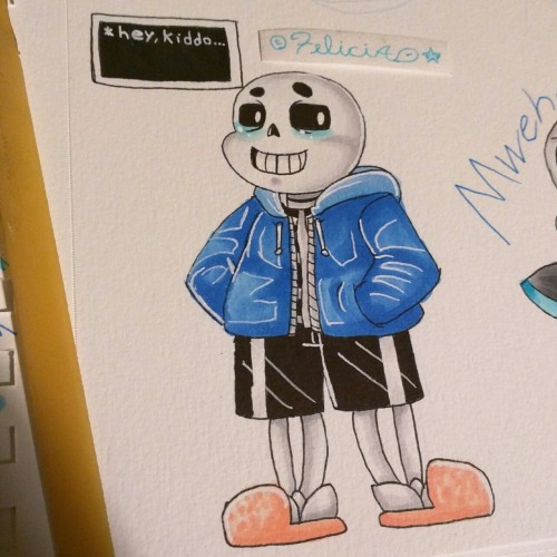 I Felt The Urge To Draw A Punny Skeleton ; U ;