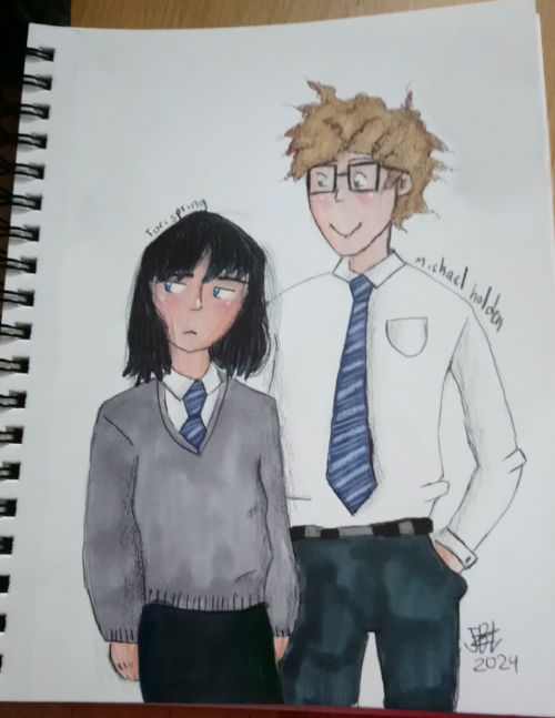 I Tried Drawing Tori And Micheal. It's Not That Good But I Hope You Like It!