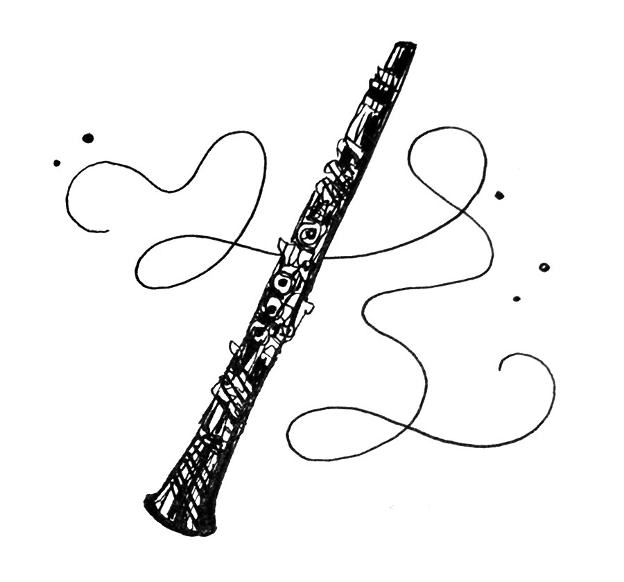 Clarinet Line Art PNG Transparent Images Free Download | Vector Files |  Pngtree